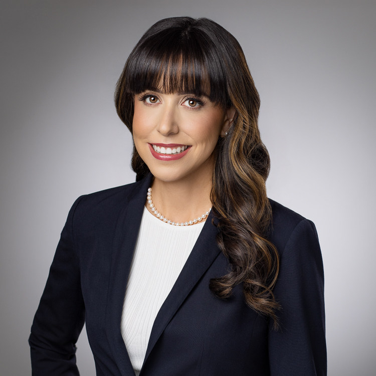 Danielle in formal attire